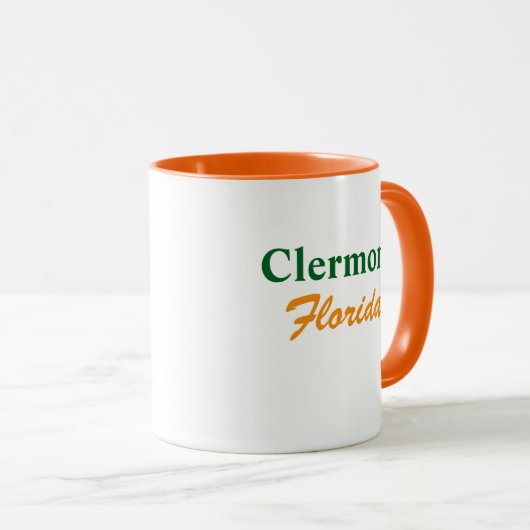 Clermont Florida Coffee Mug (Devant droit)