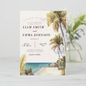 Clés de Floride, Key West, Invitation de mariage d (Debout devant)