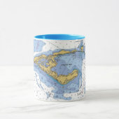 Clés de la Floride, longue tasse de café nautique (Centre)