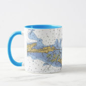 Clés de la Floride, tasse de café nautique (Gauche)