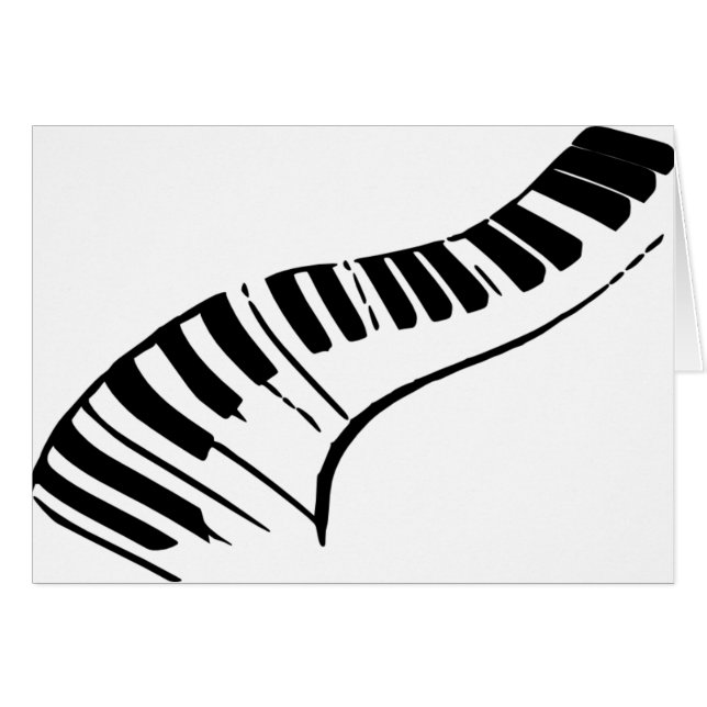 Clés de piano (Devant horizontal)