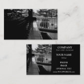 CLÉS de PIANO - modèle de carte de visite (Devant / Derrière)