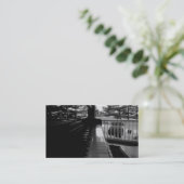 CLÉS de PIANO - modèle de carte de visite (Debout devant)