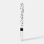 Clés de piano noir et blanc design (Côté droit)