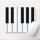 Clés de piano - tapis de souris #1 (Avec souris)