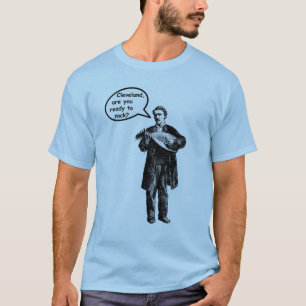 Cleveland, ben je klaar voor rock? (Mandolin) T-shirt