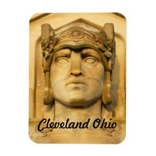 Cleveland Bridge Guard Front Magnet Magneet