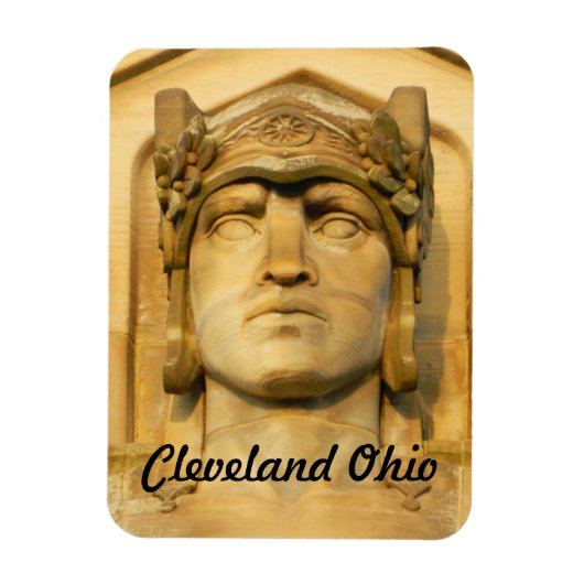 Cleveland Bridge Guard Front Magnet Magneet (Verticaal)