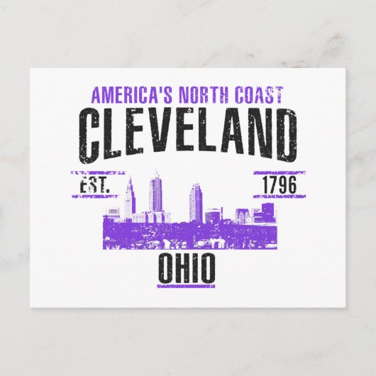 Cleveland Briefkaart (Voorkant)