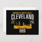 Cleveland Briefkaart (Voorkant / Achterkant)