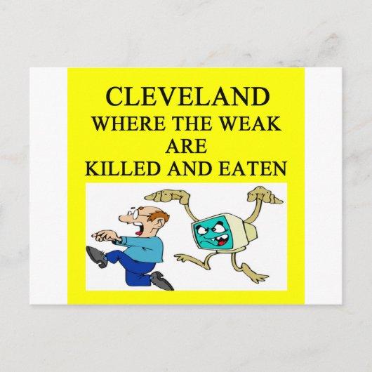 CLEVELAND BRIEFKAART (Voorkant)