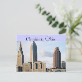CLEVELAND, carte postale OHIO (Debout devant)
