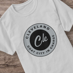 Cleveland City Fitness Actieve Draag Workout Retro T-shirt