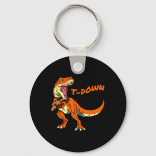Cleveland Dinosaur Tyrannosaurus Rex Voetbal Touch Sleutelhanger