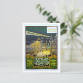  Cleveland Exposition 1909 Poster Briefkaart (Staand voorkant)