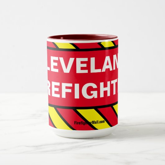 CLEVELAND FIREFIGHER MUG (Centre)