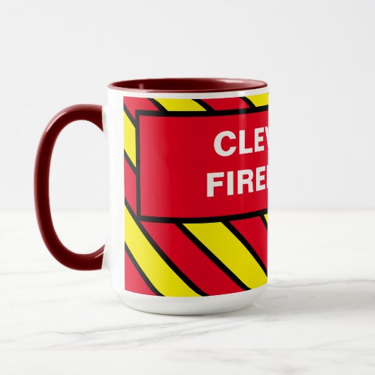 CLEVELAND FIREFIGHER MUG (Gauche)