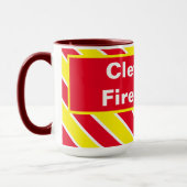 Cleveland Firefighter Mug (Gauche)