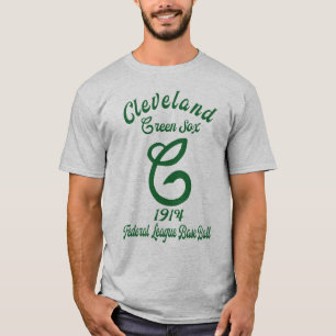 Cleveland Green Sox Federal League Ball 1914 T-shirt
