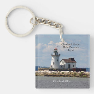 Cleveland Harbour Main Entrance Light key chain Sleutelhanger