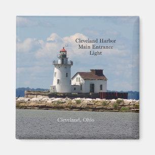 Cleveland Harbour Main Entrance Light magnet Magneet