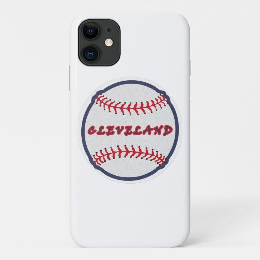Cleveland Hometown Indian Tribe for Baseball Fans Case-Mate iPhone Case (Achterkant)