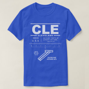 Cleveland Hopkins International Airport CLE T-shirt