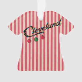 Cleveland in Shirt van Lichten ornament-! Ornament
