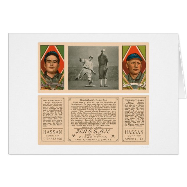 Cleveland Indians Baseball 1912 (Devant horizontal)