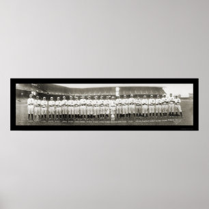 Cleveland Indians Ohio Foto 1916 Poster