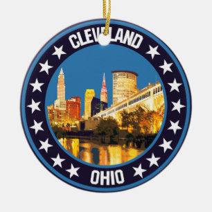 Cleveland Keramisch Ornament