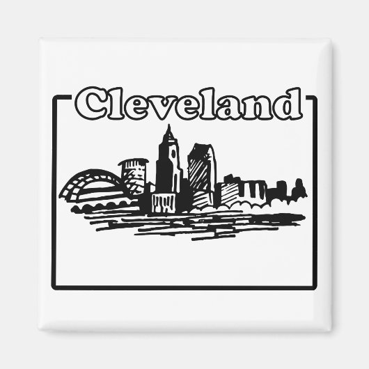 Cleveland Magneet (Voorkant)