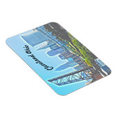 Cleveland Morning (Curved Text) Magnet Magneet (Rechterzijde)