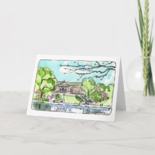 Cleveland Museum of Art Folded Wenskaart Kaart