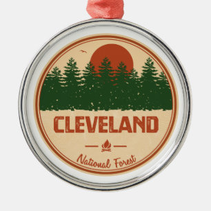 Cleveland National Forest Metalen Ornament