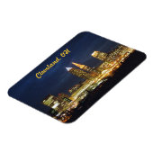 Cleveland Night Lights Flexi Magnet Magneet (Linkerzijde)