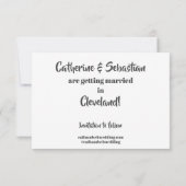 Cleveland, OH Antieke kaart (Achterkant)