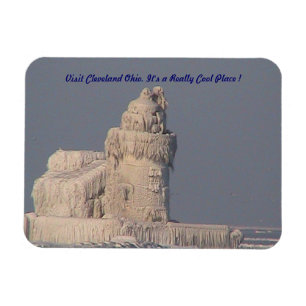 Cleveland OH Echt cool Place magnet Magneet