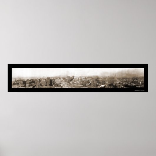 Cleveland, OH Foto 1909 Poster (Voorkant)