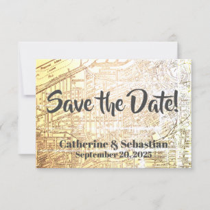 Cleveland, OH  Map Save The Date