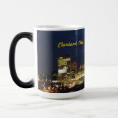 Cleveland, OH Night Lights Morpher Mug (Gauche)