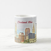 Cleveland OH Riverside View Mug (Centre)