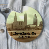 "Cleveland, OH - set.1796" BIG Button (In situ)