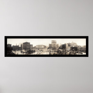 Cleveland, OH Square Photo 1912 Poster