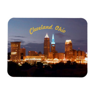 Cleveland Ohio Blues (gebogen) magneet