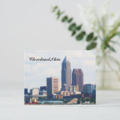 CLEVELAND, OHIO briefkaart (Staand voorkant)