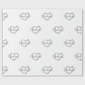 Cleveland Ohio Cadeaupapier (Vlak)