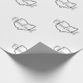 Cleveland Ohio Cadeaupapier (Hoek)