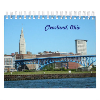 Cleveland, Ohio Calendrier repère