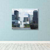 CLEVELAND OHIO canvas (Insitu (Houten vloer))